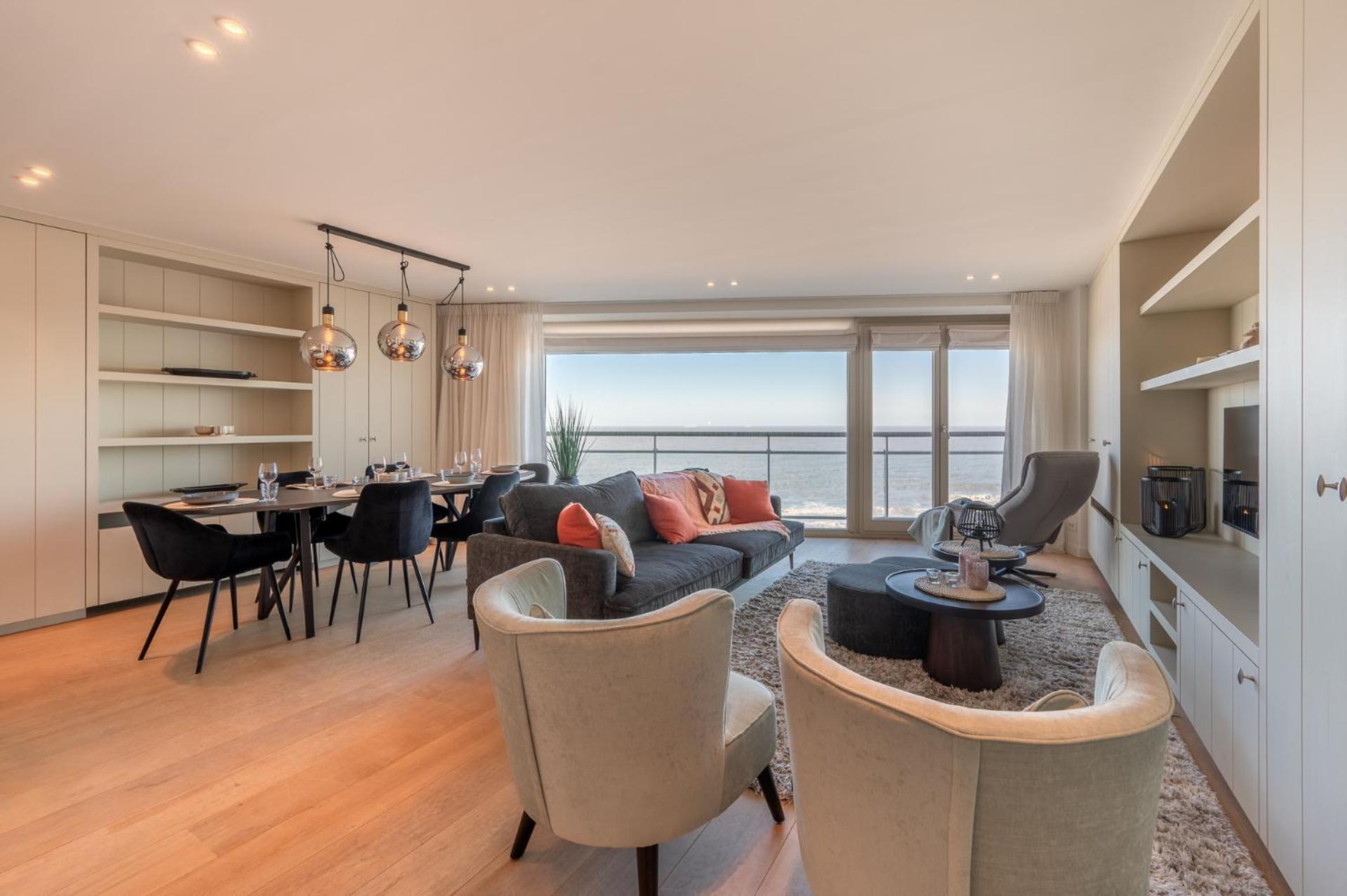 Appartement 7 Op De Zeedijk In Knokke Voor Max 6 Personen Knokke-Heist Eksteriør bilde